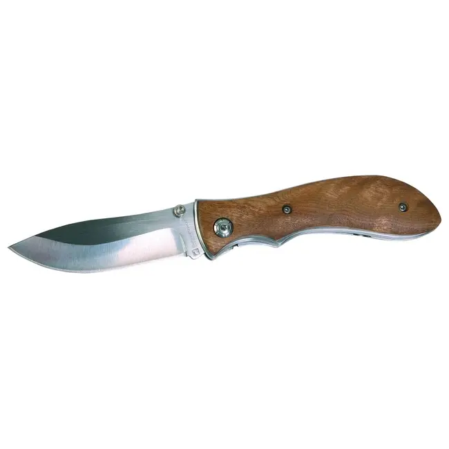 Нож складной 'Schwarzwolf' 'JUNGLE' с деревянной рукояткой Серебристый Древесный 3783-01