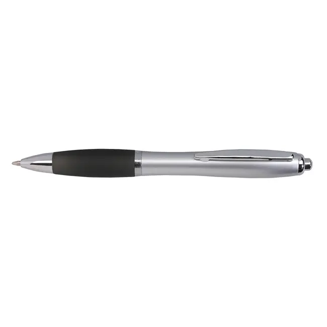 Ручка пластиковая Черный Серебристый 2787-09