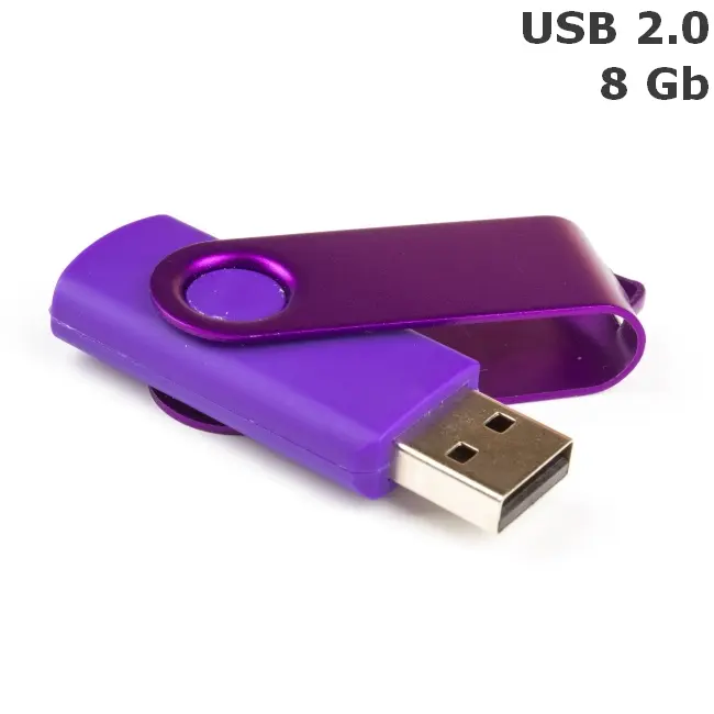Флешка 'Twister' 8 Gb USB 2.0 Фиолетовый 3673-133