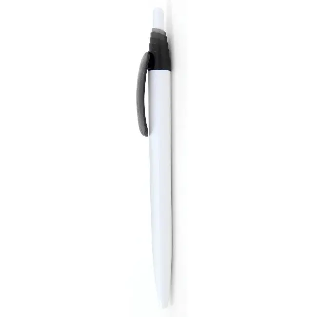 Ручка из глянцевого пластика Черный Белый 4124-05
