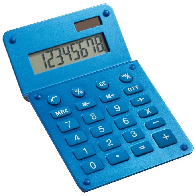 Дизайнерский калькулятор Серебристый Синий 5293-01