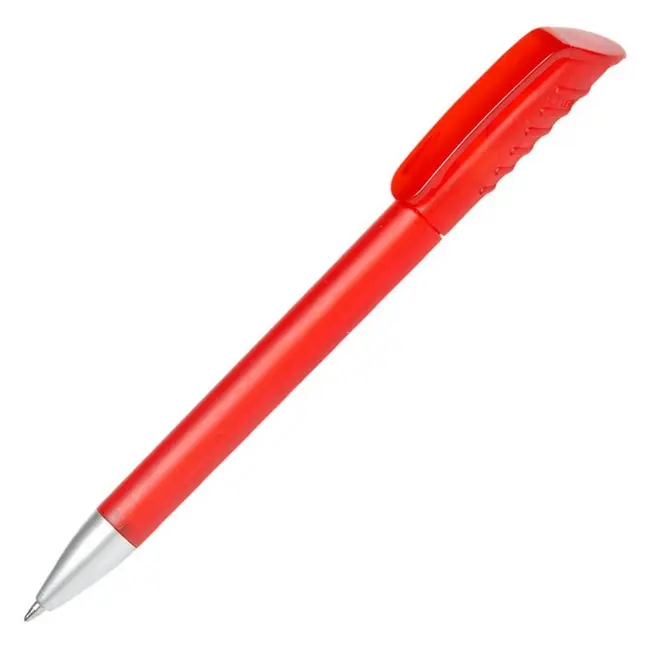 Ручка 'Top Spin' пластикова Красный Серебристый 1004-04