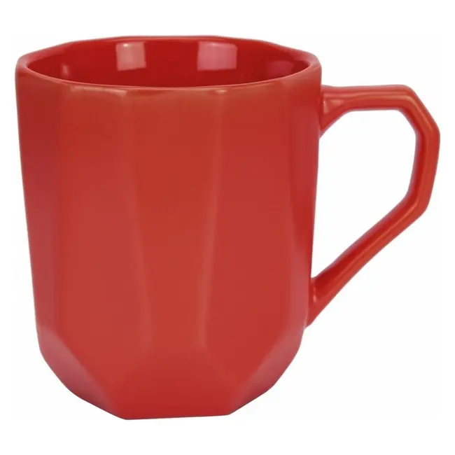 Чашка керамическая 320мл Красный 13728-04