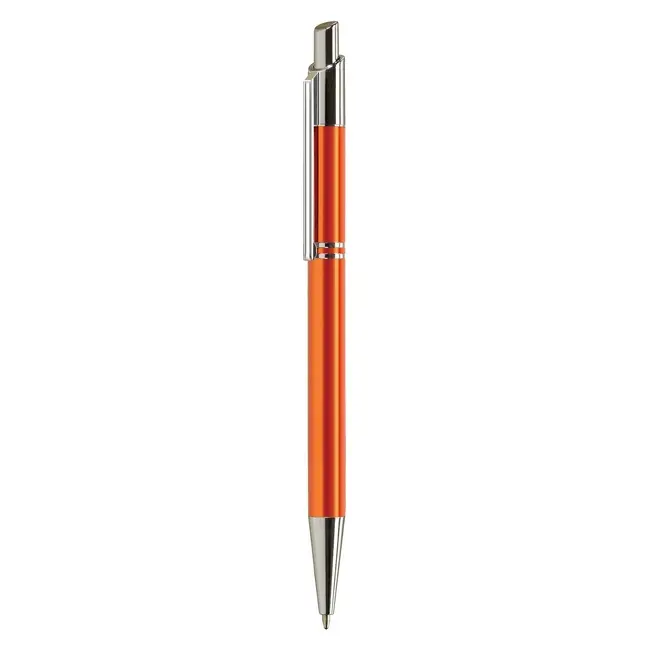 Ручка металлическая Оранжевый Серебристый 5671-07