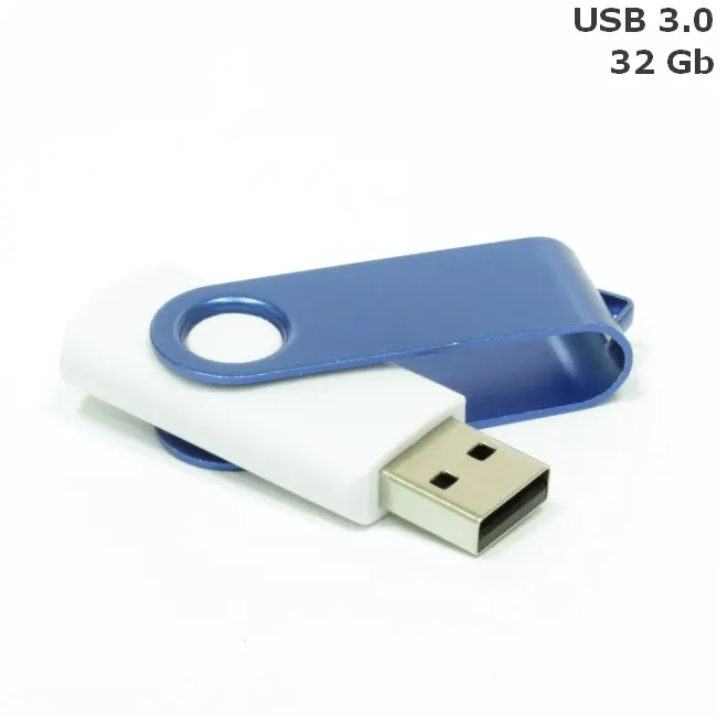 Флешка 'Twister' 32 Gb USB 3.0 Белый Синий 15258-13