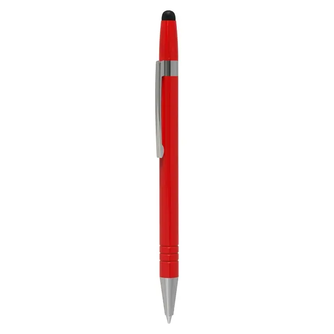 Ручка стилус металлическая 'VIVA PENS' 'MAYA' Красный Серебристый 8631-03