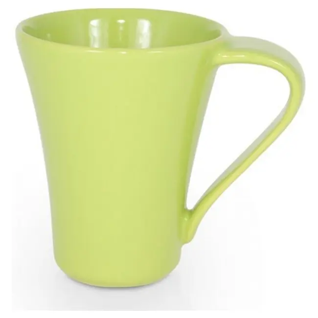 Чашка керамічна Flores 250 мл Зеленый 1758-20