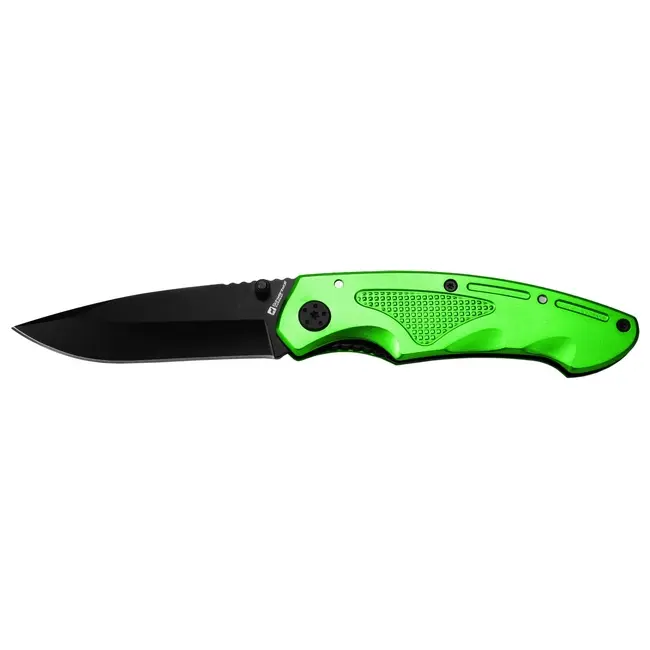 Нож складной 'Schwarzwolf' 'MATRIX' с алюминиевой рукояткой Зеленый Черный 3782-02