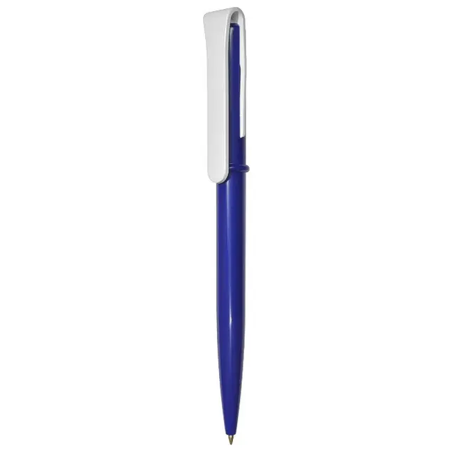 Ручка Uson пластиковая с поворотным механизмом Синий Белый 3911-27