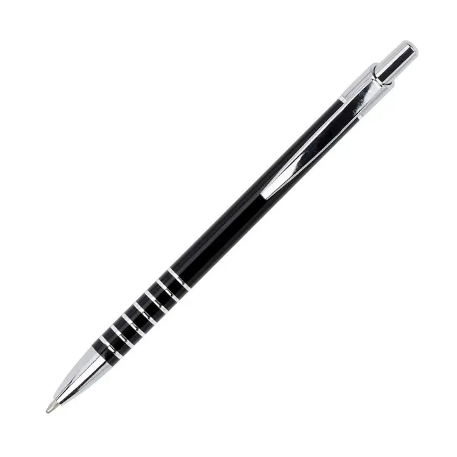 Ручка металева Черный Серебристый 1531-01