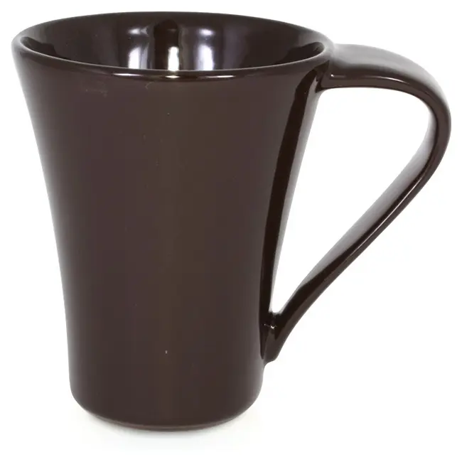 Чашка керамічна Flores 250 мл Коричневый 1758-03