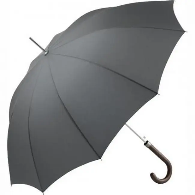 Зонт трость 'Fare' 'Classic' полуавтомат 107см Серый 14150-03