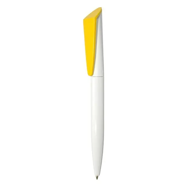 Ручка Uson пластикова Белый Желтый 3910-02