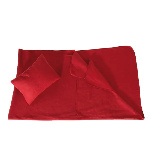 Набор - плед и подушка Красный 5164-02