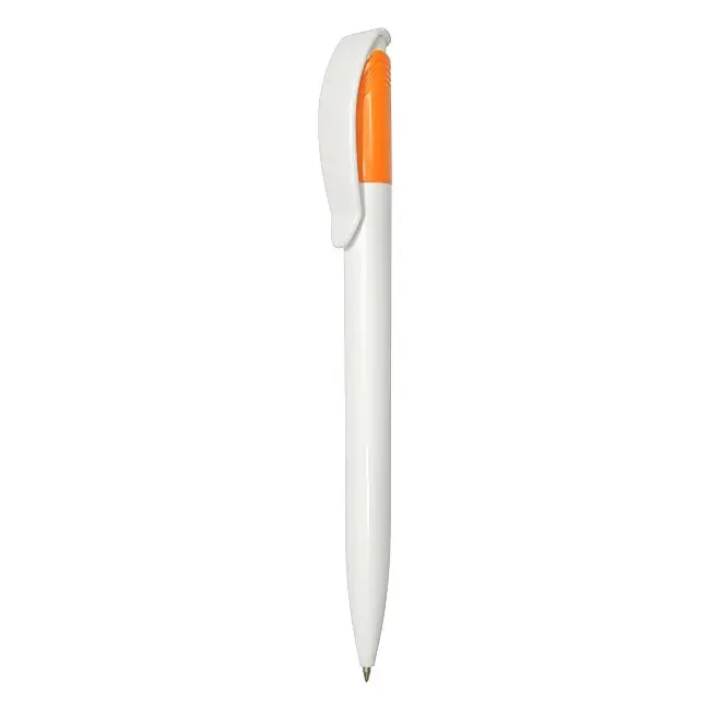 Ручка Uson пластиковая Белый Оранжевый 3924-03