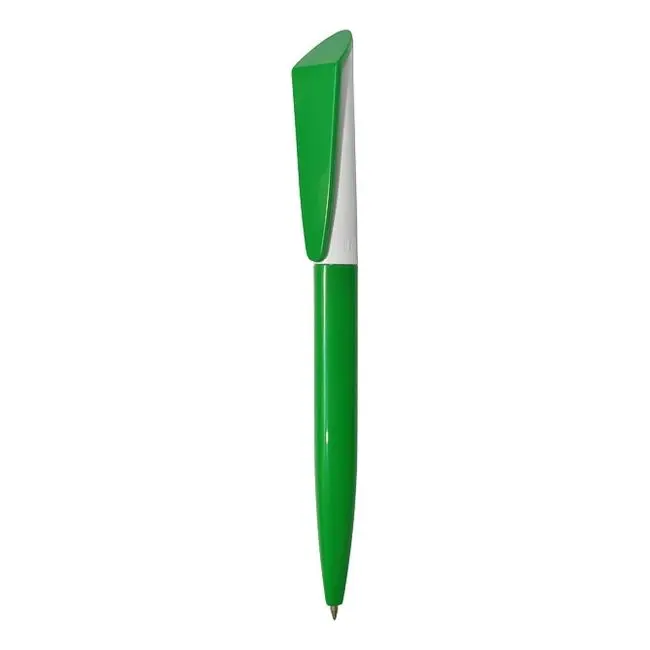 Ручка Uson пластикова з поворотним механізмом Белый Зеленый 3910-57