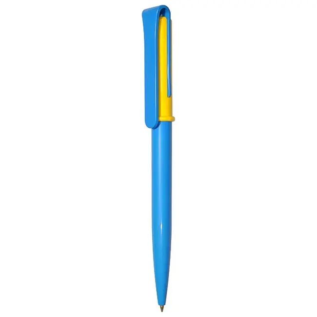 Ручка 'Uson' пластиковая Голубой Желтый 3911-53