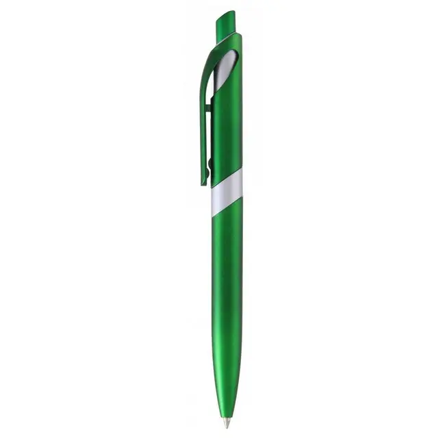 Ручка пластиковая глянцевая Серый Зеленый 3833-04