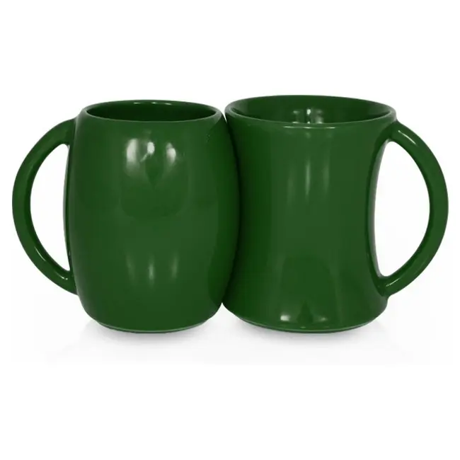 Набір з двох чашок El Paso керамічний 350 / 400 мл Зеленый 1748-16