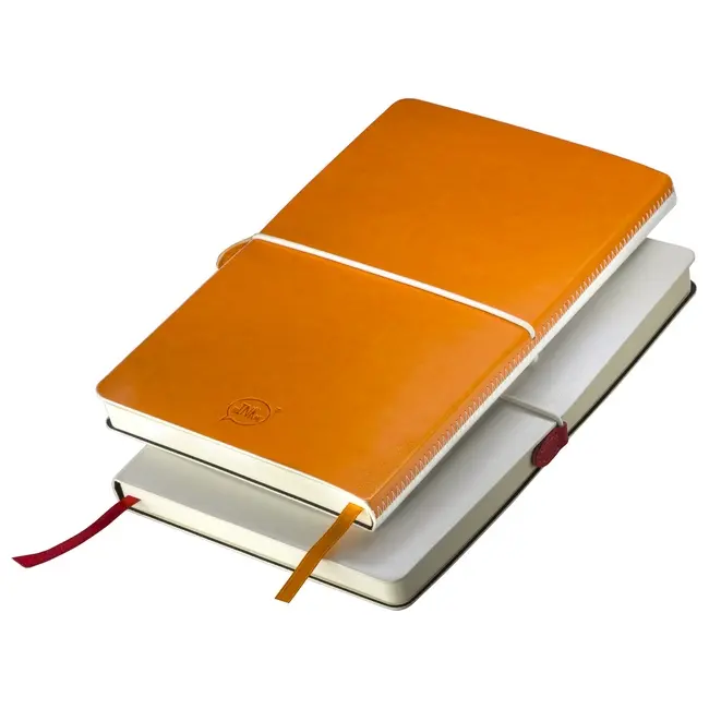 Блокнот A5 'thINKme' в лінійку 'Franky' біло-помаранчевий Белый Оранжевый 6021-01