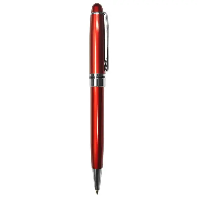 Ручка пластиковая Красный Серебристый 3934-03