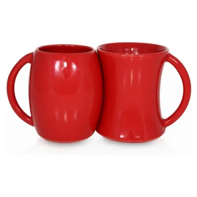 Набір з двох чашок El Paso керамічний 190 / 270 мл Красный 1747-06