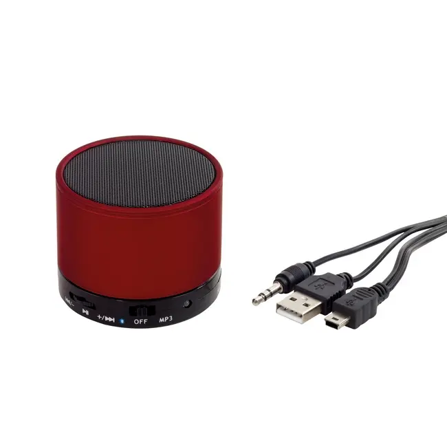 Колонка Bluetooth Черный Красный 2311-05