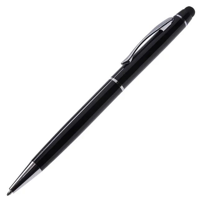 Ручка стилус металева Черный Серебристый 8583-07