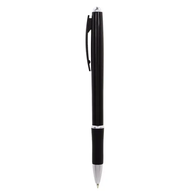 Ручка пластиковая Черный Серебристый 1891-01
