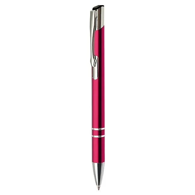 Ручка металева Красный Серебристый 3714-03