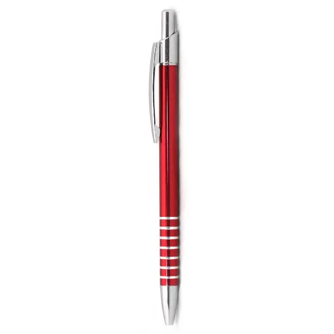 Ручка металева Красный Серебристый 4166-09