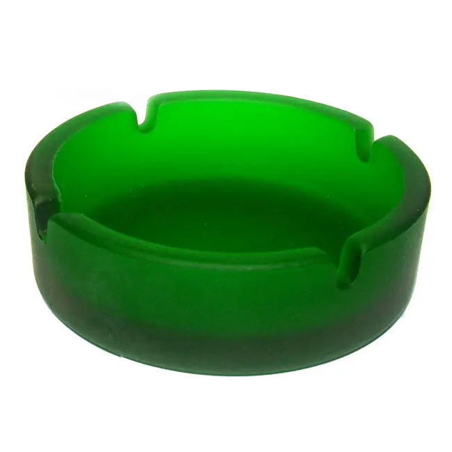 Попільничка скляна Зеленый 4095-04
