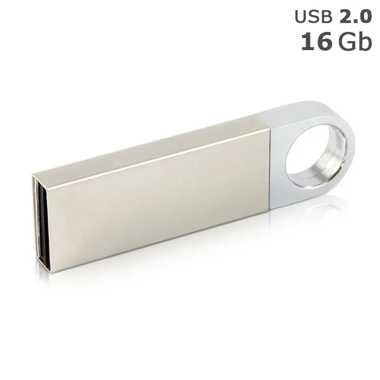Флешка 'GoodRAM' 'UNITY' 16 Gb USB 2.0 Серебристый 4603-01