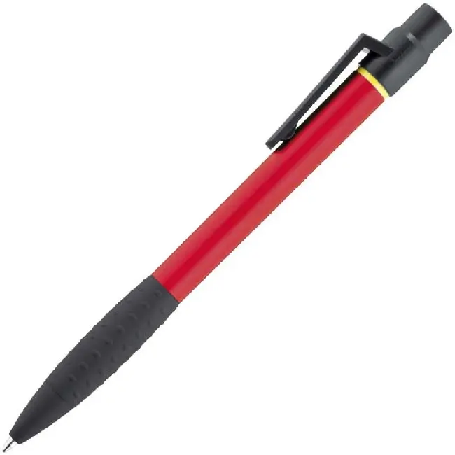Ручка-маркер пластикова з поворотним механізмом Черный Красный 4162-03