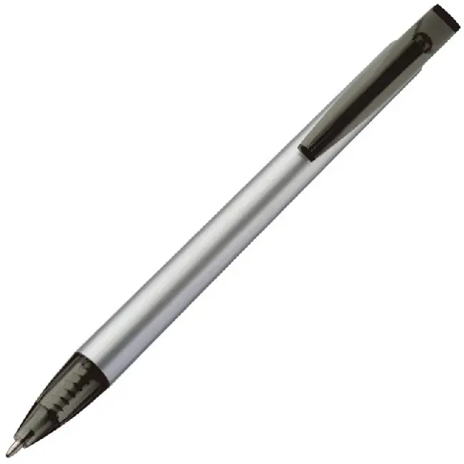 Ручка пластиковая Черный Серебристый 4341-04