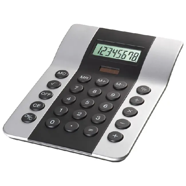 Великий настільний калькулятор Серебристый Черный 4935-01