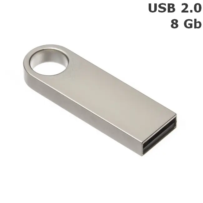 Флешка 'UNITY' 8 Gb USB 2.0 Серебристый 7339-01