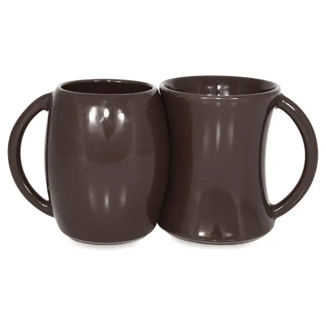 Набір з двох чашок El Paso керамічний 190 / 270 мл Коричневый 1747-03