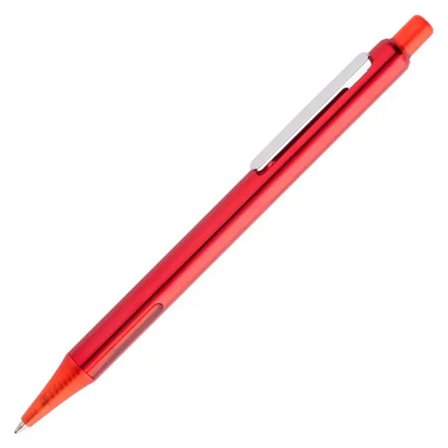 Ручка металева Sofia Серебристый Красный 6886-02