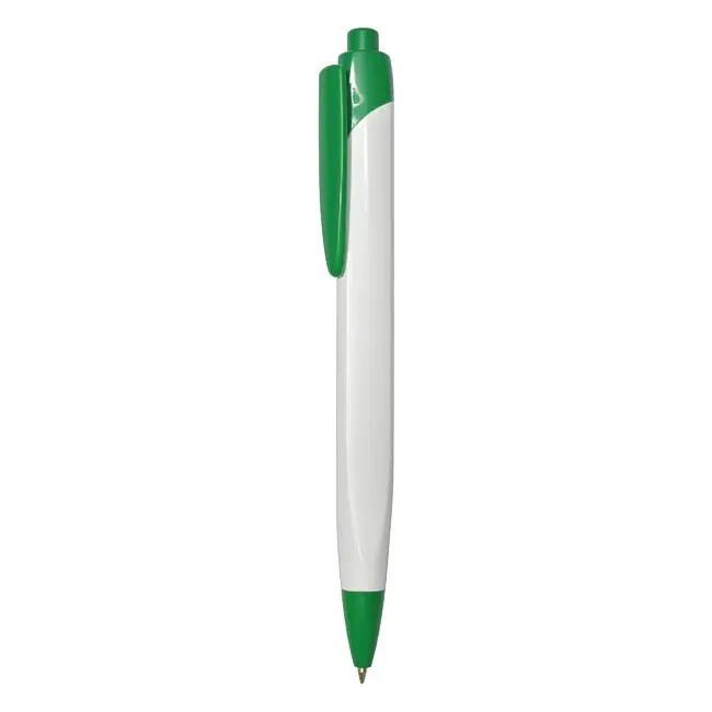Ручка Uson пластиковая Белый Зеленый 3926-02