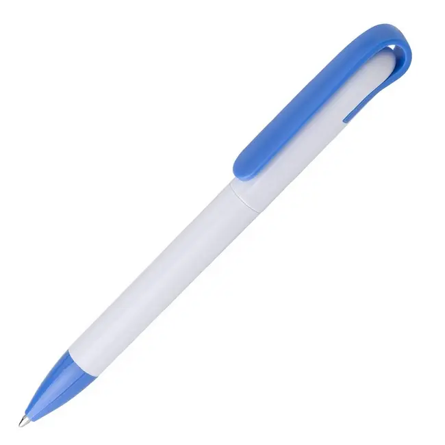 Ручка пластиковая Голубой Белый 13074-04