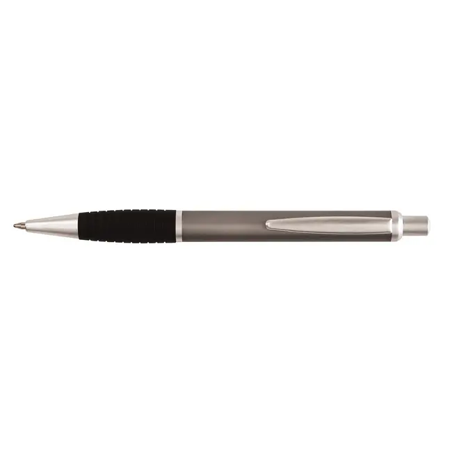 Ручка металева Черный Серебристый Серый 2784-04