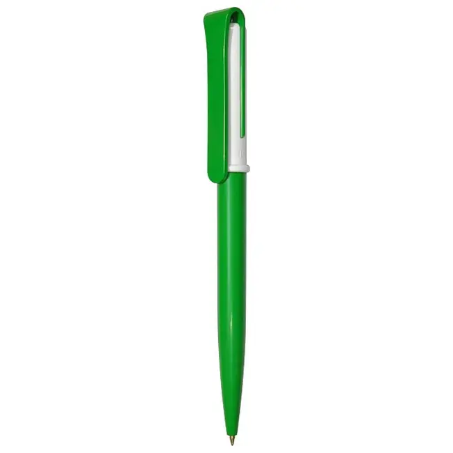 Ручка Uson пластикова з поворотним механізмом Зеленый Белый 3911-16