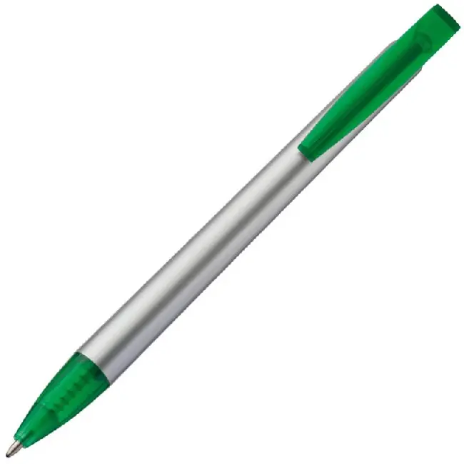 Ручка пластиковая Зеленый Серебристый 4341-01