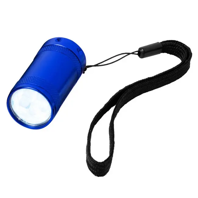 Фонарик LED алюминиевый Синий 1050-03
