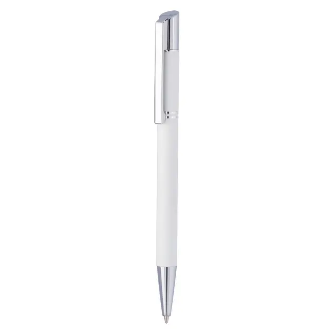 Ручка металева 'VIVA PENS' 'TESS LUX' Серебристый Белый 8633-09