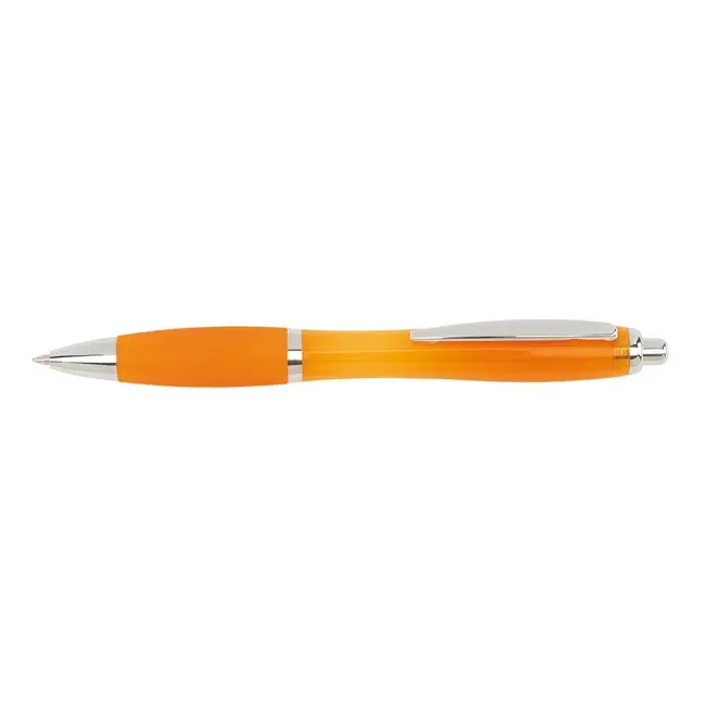 Ручка пластиковая Оранжевый Серебристый 2787-02