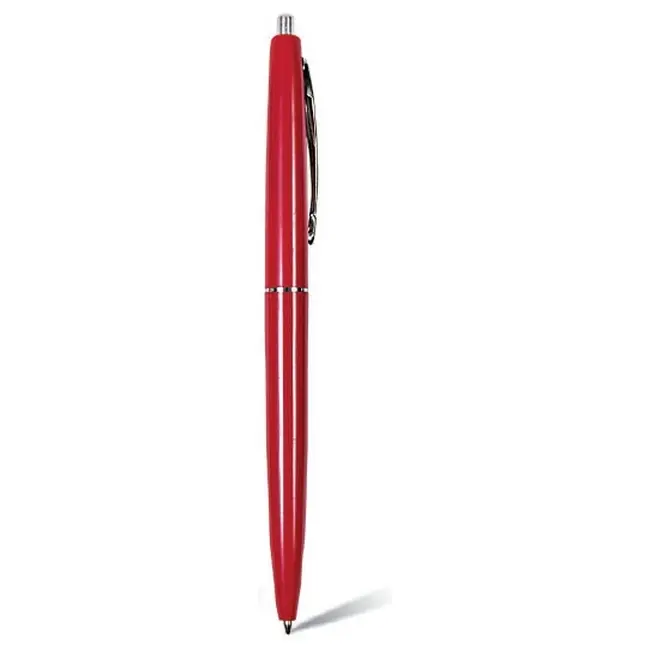 Ручка пластиковая Серебристый Красный 6253-02