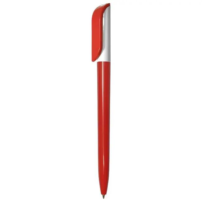 Ручка Uson пластикова Красный Белый 3925-31