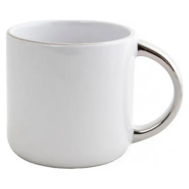 Чашка сублімаційна керамічна 350мл Серебристый Белый 14431-02